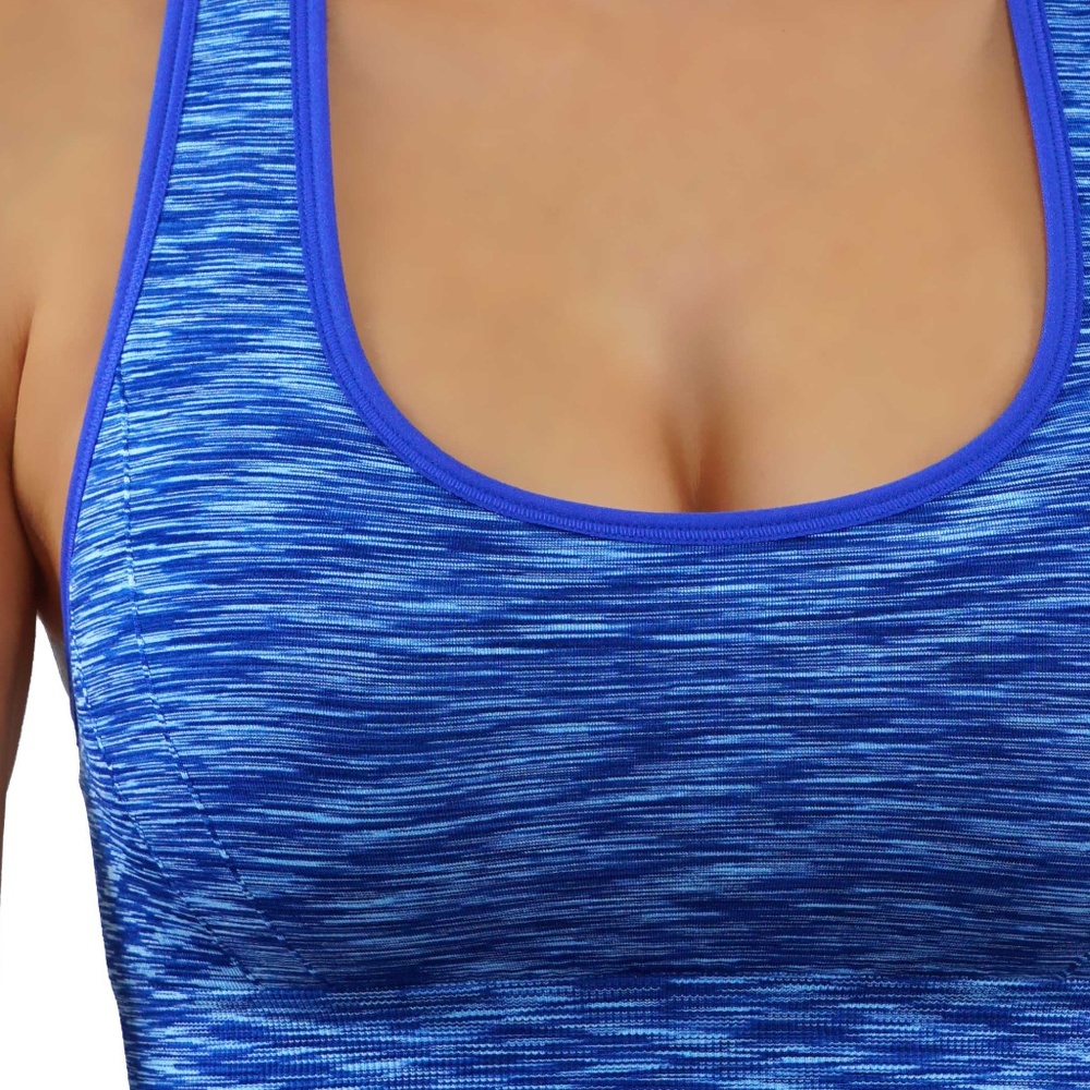 Multi color support sports bra racer back - Picture 3 of 3